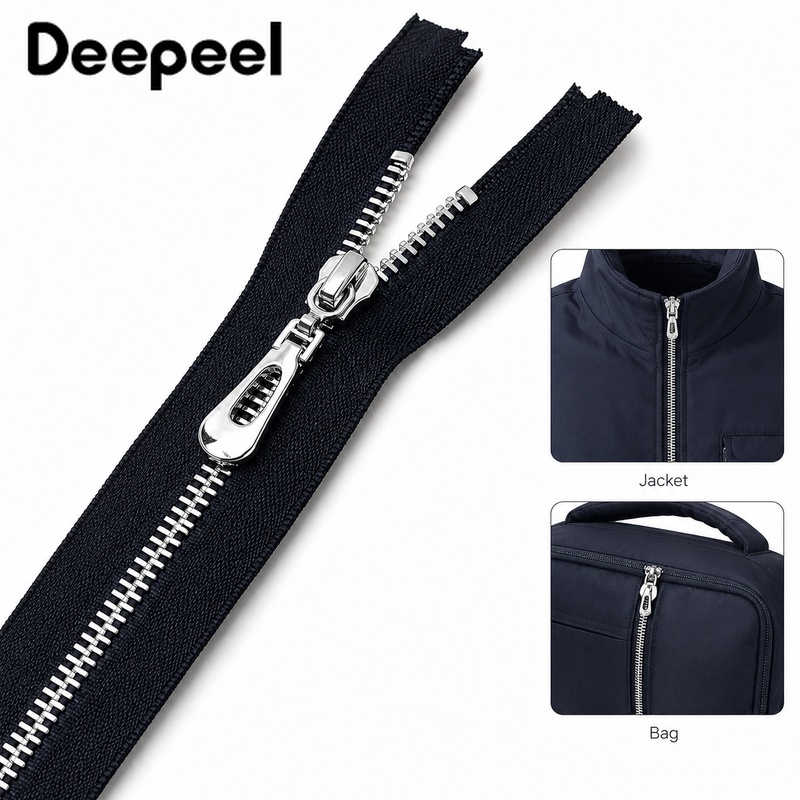 Sewing Front Zipper - 5Pcs 3# 40-70cm Metal Open End