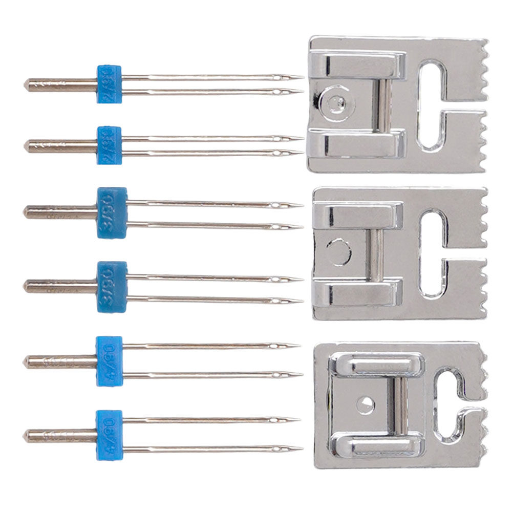 Twin Needle Stretch - Double Hole Sewing Machine Needles 2