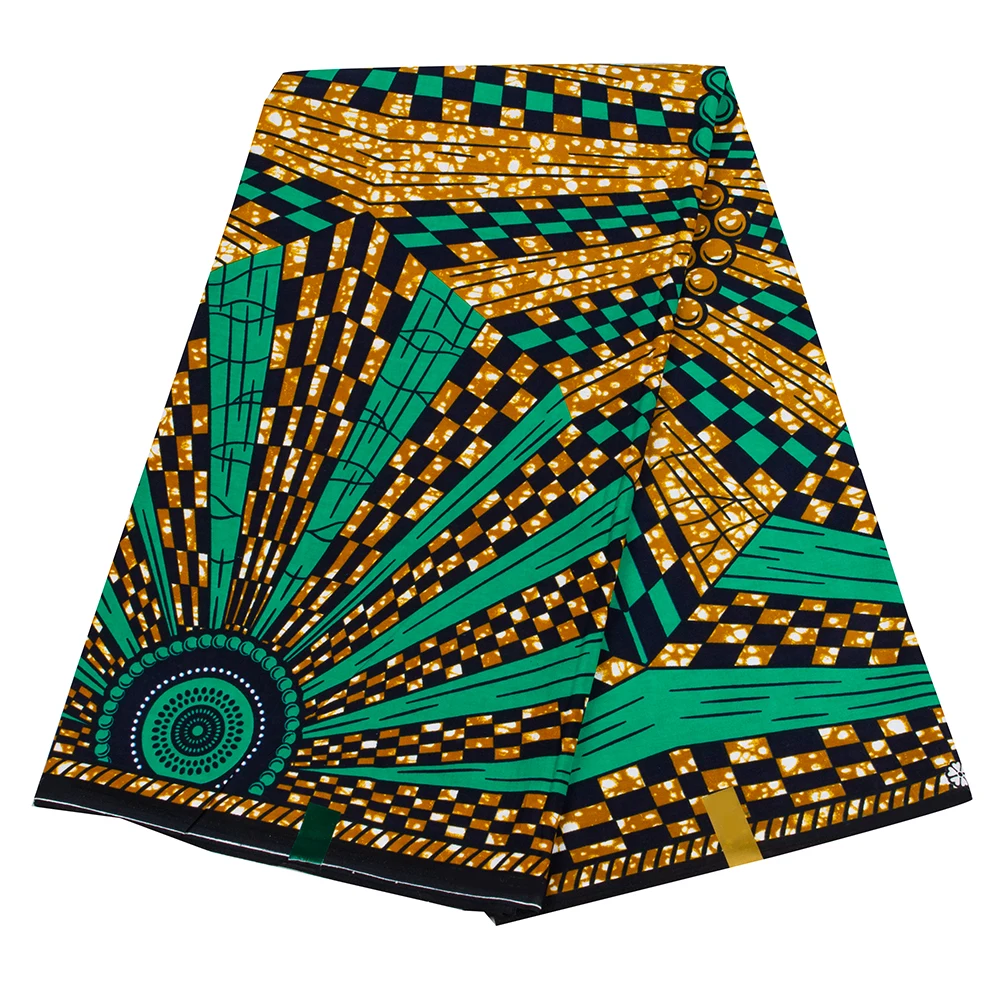 Sewing Batik - African Fabric 3/6Yards Cotton Ankara Print