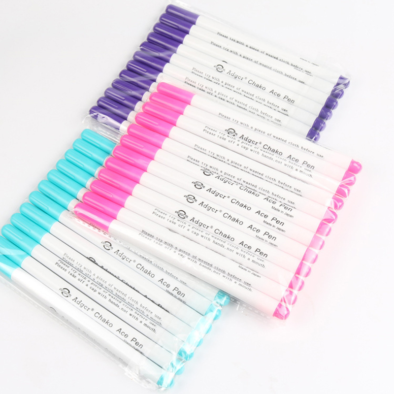 Fabric Marking Pen - 12pcs/lot Water Erasable Pen DIY Ink