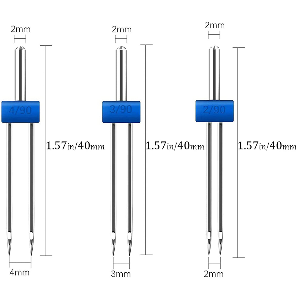 3PCS Sewing Double Twin Needle - Twin Needle Stretch ulasan dan harga