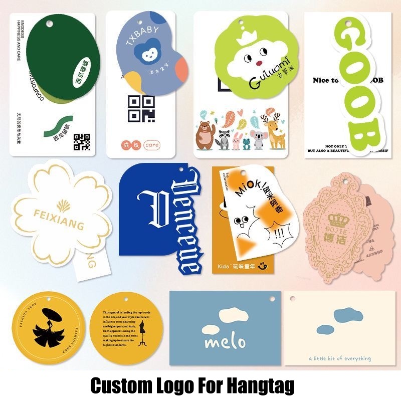 Custom Hang Tags for Clothes D - Sewing Label ulasan dan harga