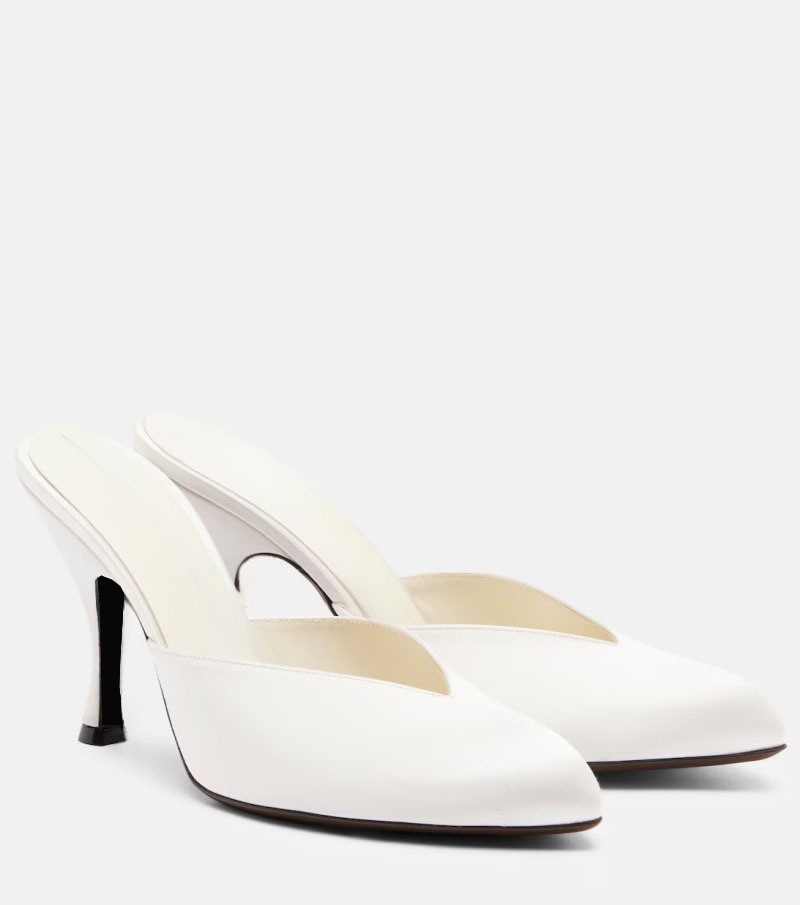 New Women Satin Mule Heels V C - Sewing New ulasan dan harga