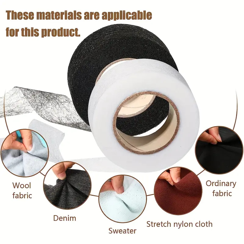 4 Roll Iron On Hemming Tape Ho - Hem Tape Fusible ulasan dan harga