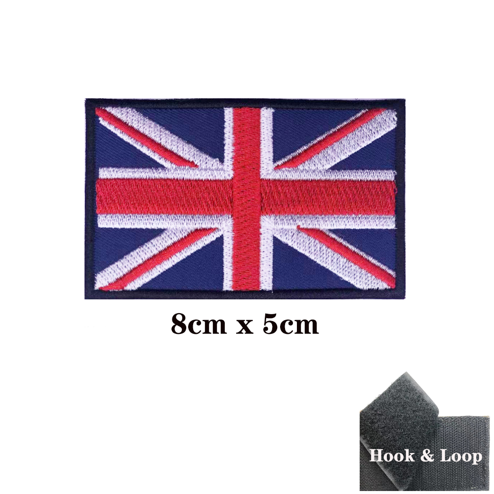 British flag U.K Patches Engla - Velcro Sew On ulasan dan harga