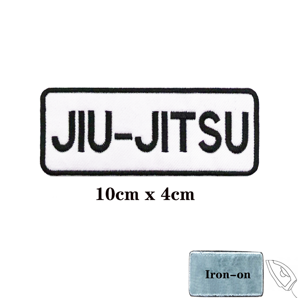 JIU JITSU Patches Armband Embr - Velcro Sew On ulasan dan harga