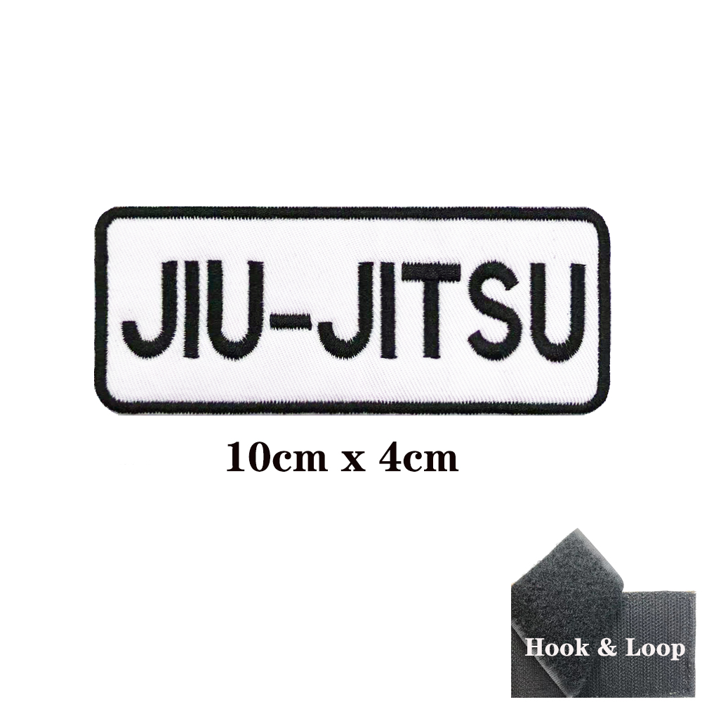 JIU JITSU Patches Armband Embr - Velcro Sew On ulasan dan harga