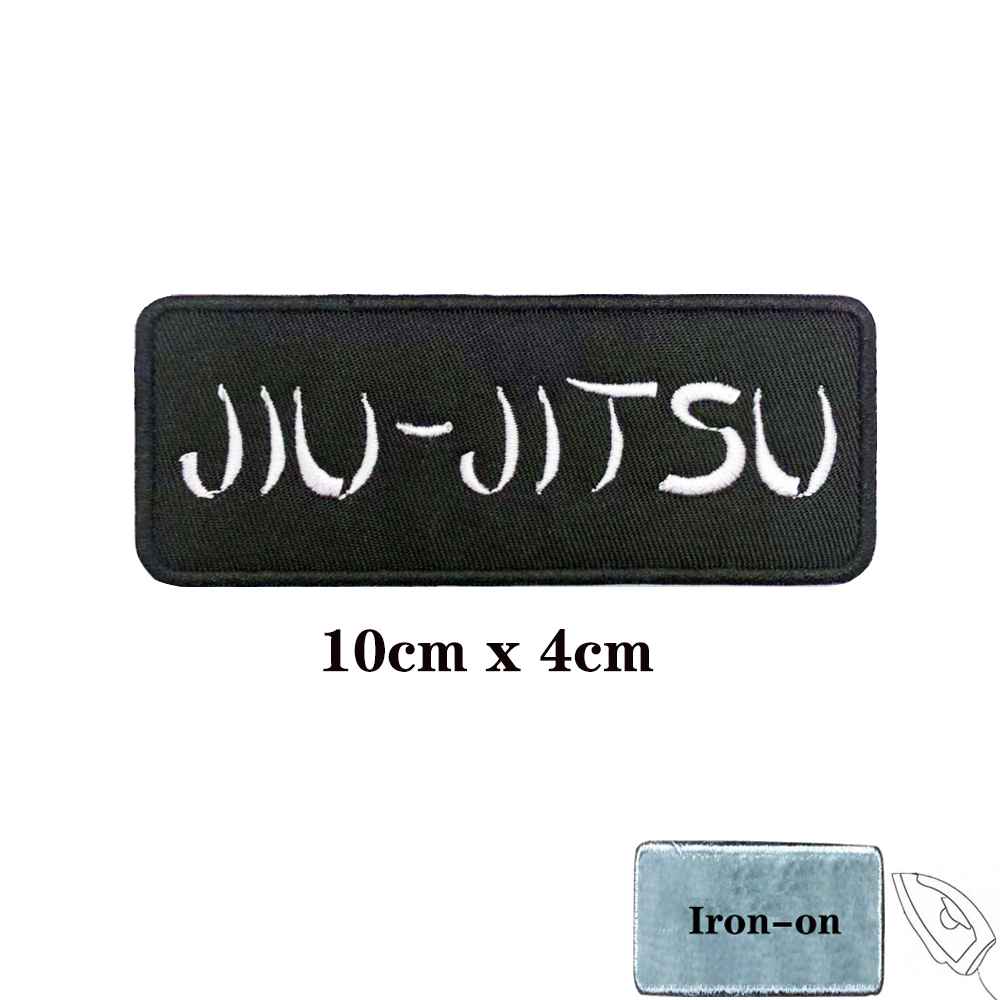 JIU JITSU Patches Armband Embr - Velcro Sew On ulasan dan harga
