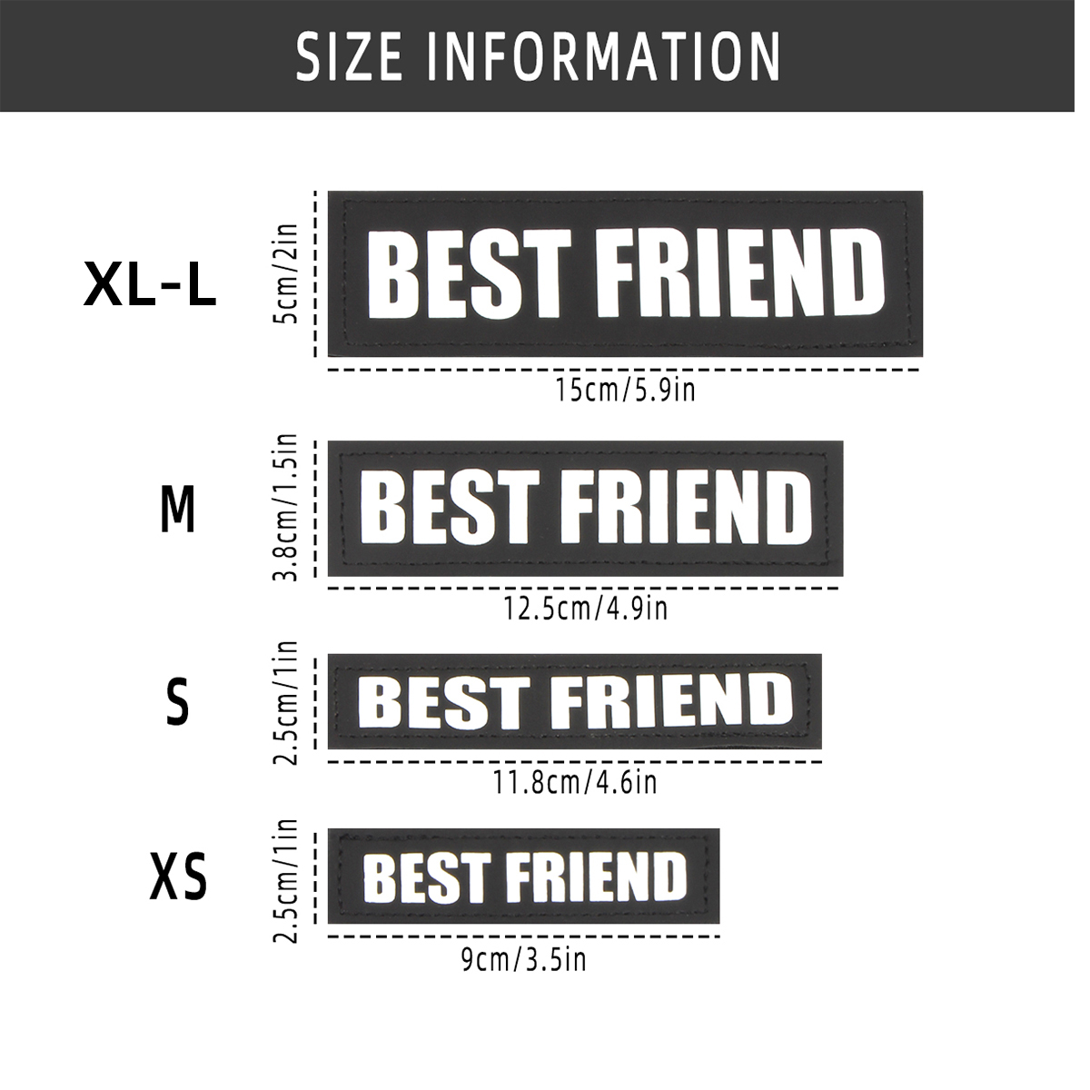 Custom Dog ID Tags For Harness - Sewing Label ulasan dan harga