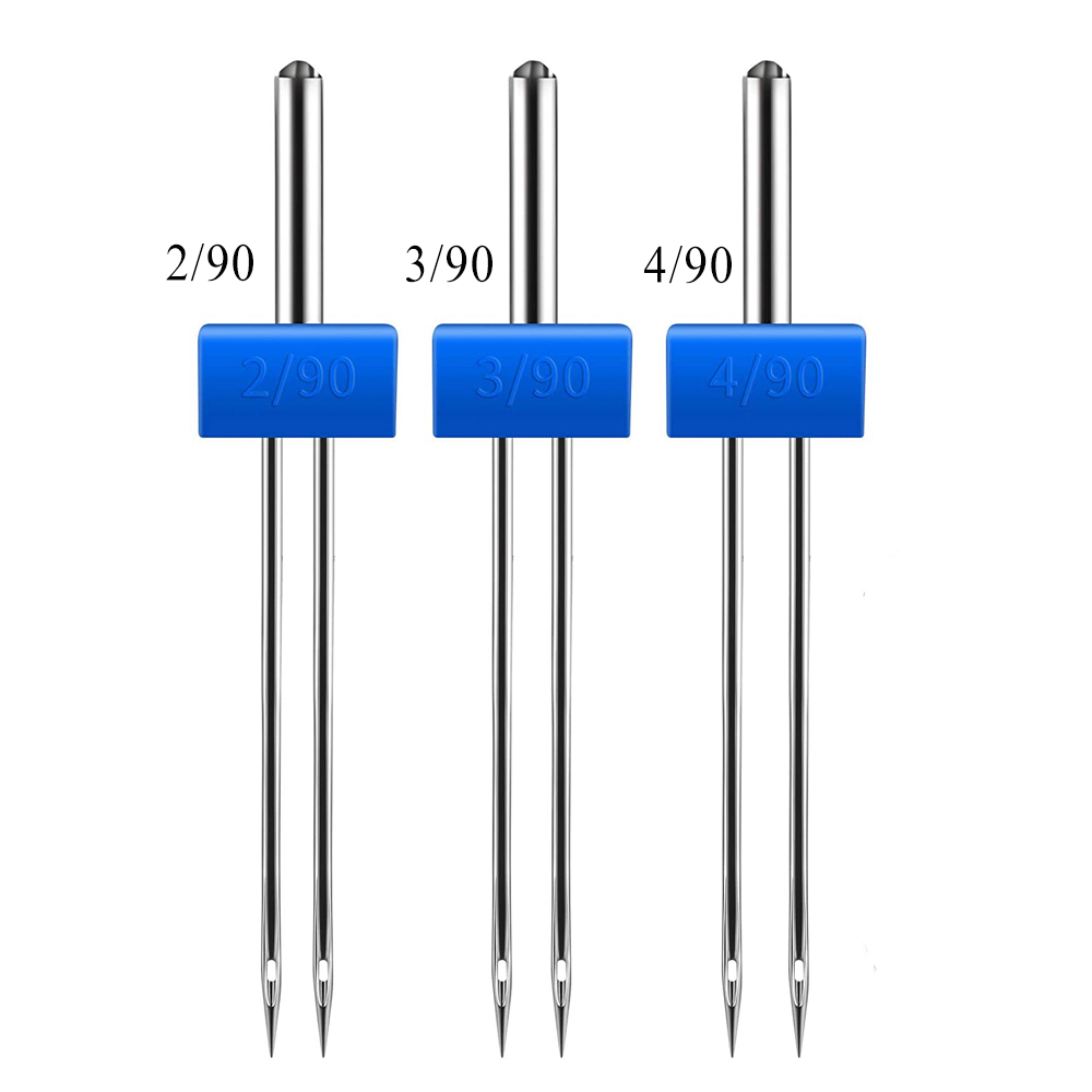 3PCS Sewing Machine Needles Do - Twin Needle Stretch ulasan dan harga