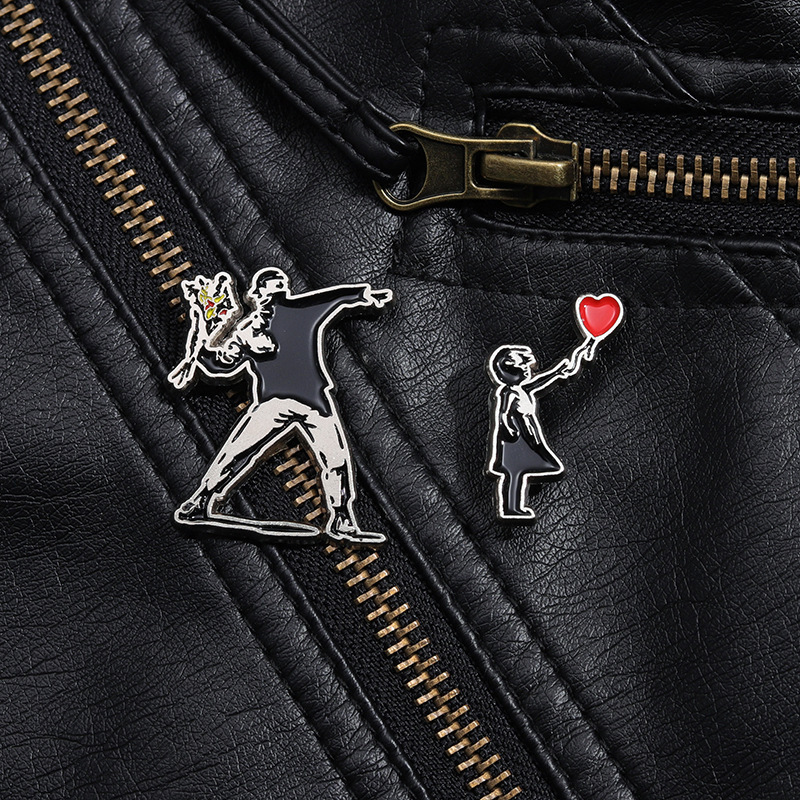 5 Styles Sculpture Enamel Pins - Sewing Label ulasan dan harga