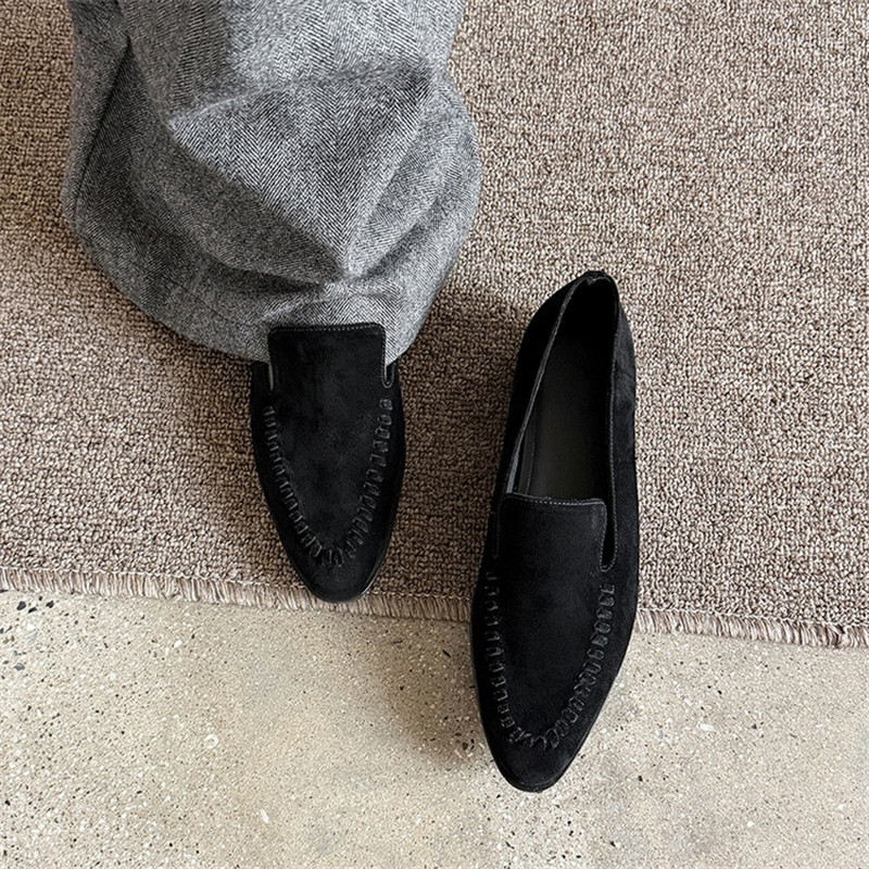 New Spring/Autumn Women Loafer - Sewing New ulasan dan harga