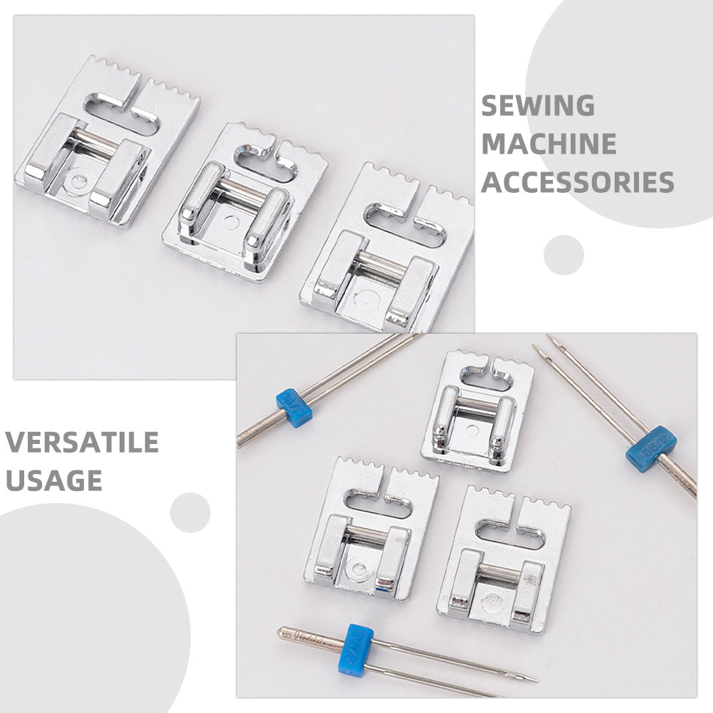 Double Hole Sewing Machine Nee - Twin Needle Stretch ulasan dan harga