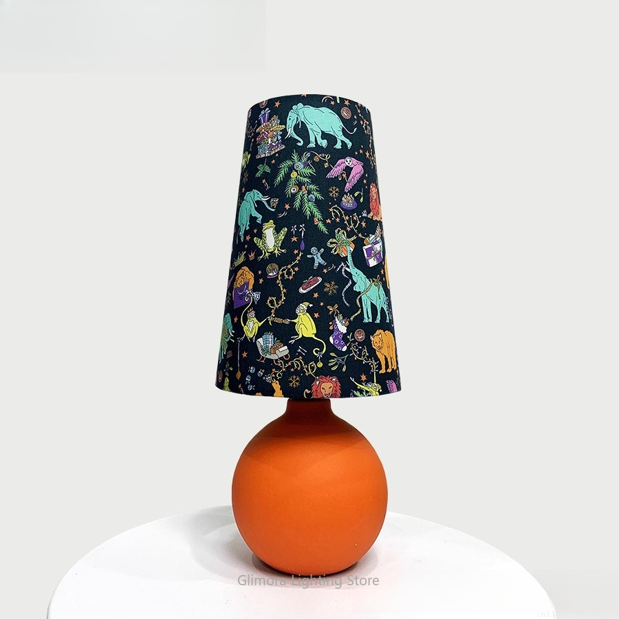Orange Sphere Table Lamp: UK L - Century Textile & Sewing Supply ulasan dan harga