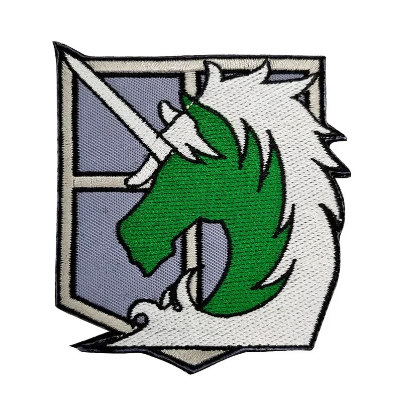 Attack on Titan Anime Embroide - Velcro Sew On ulasan dan harga