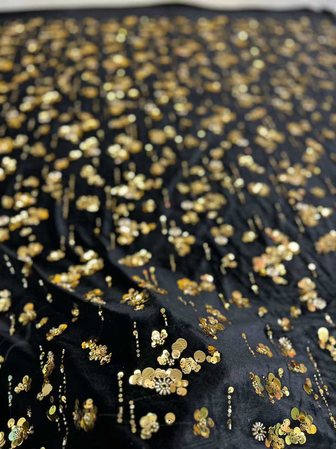 African Sequins Velvet Lace Fa - Sewing Velvet Fabric ulasan dan harga