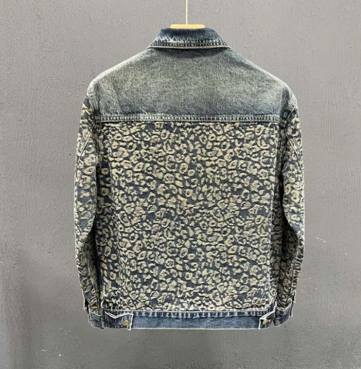 New Men's Trendy Cool Denim Ja - Sewing Jackets ulasan dan harga