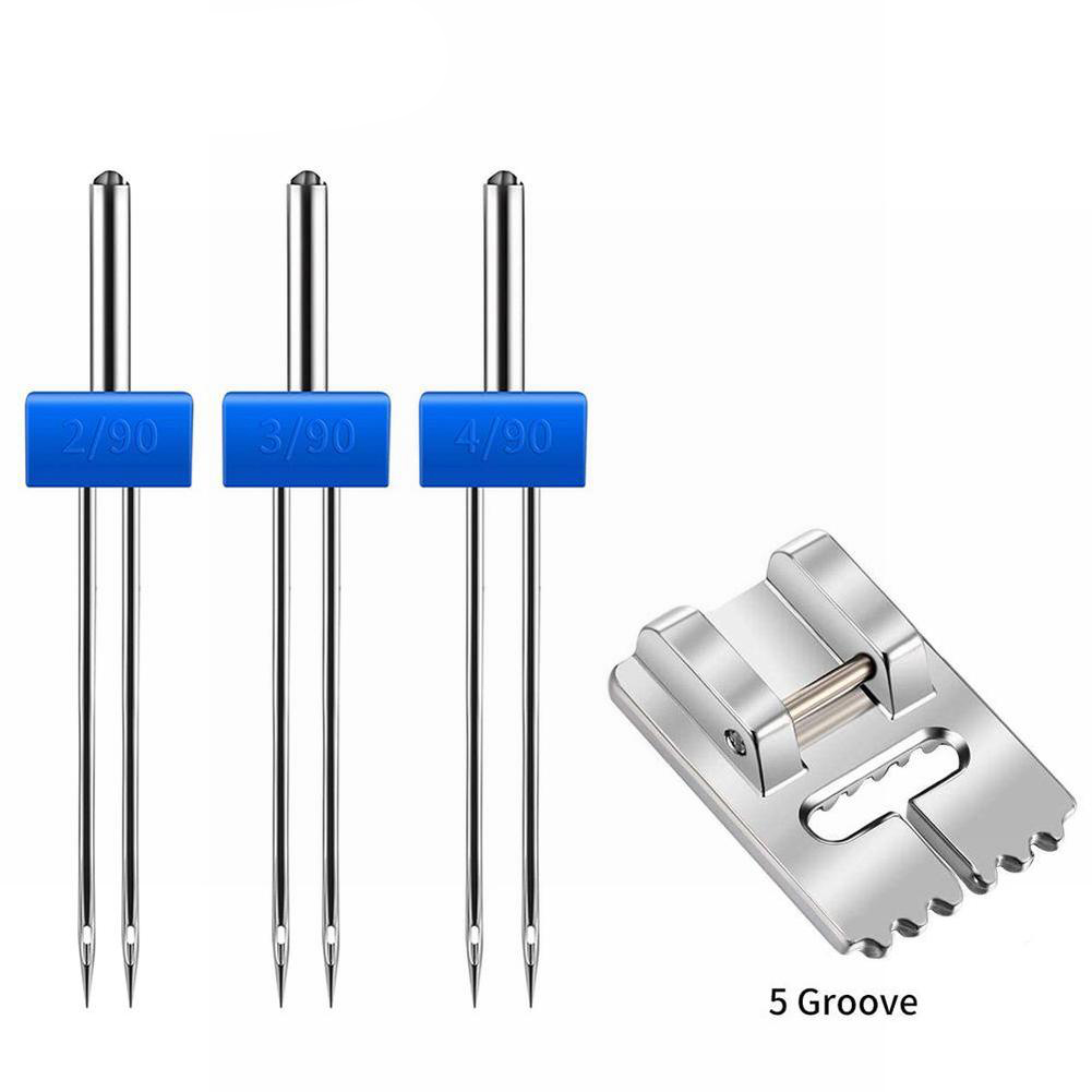 Pintuck Presser Foot Sewing Pr - Twin Needle Stretch ulasan dan harga