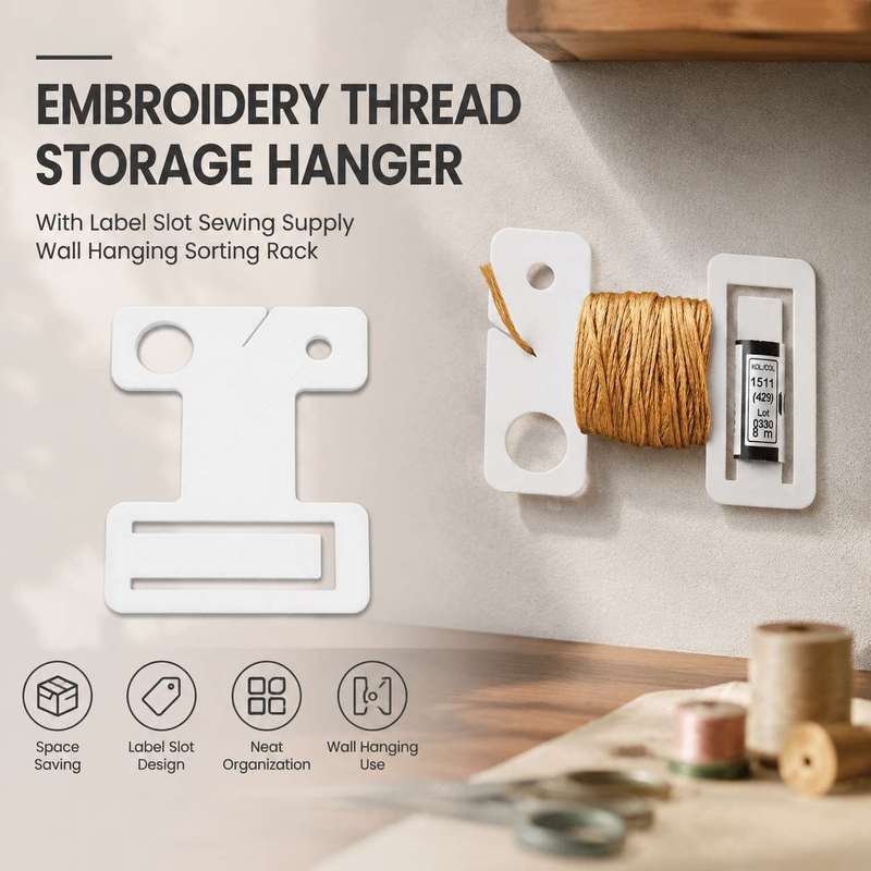 Embroidery Thread Storage Hang - Sewing Label ulasan dan harga