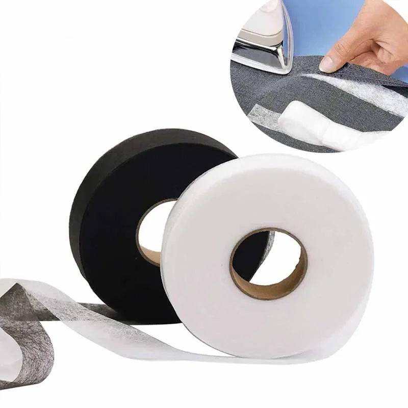 50M/Roll Double-sided Non-wove - Hem Tape Fusible ulasan dan harga
