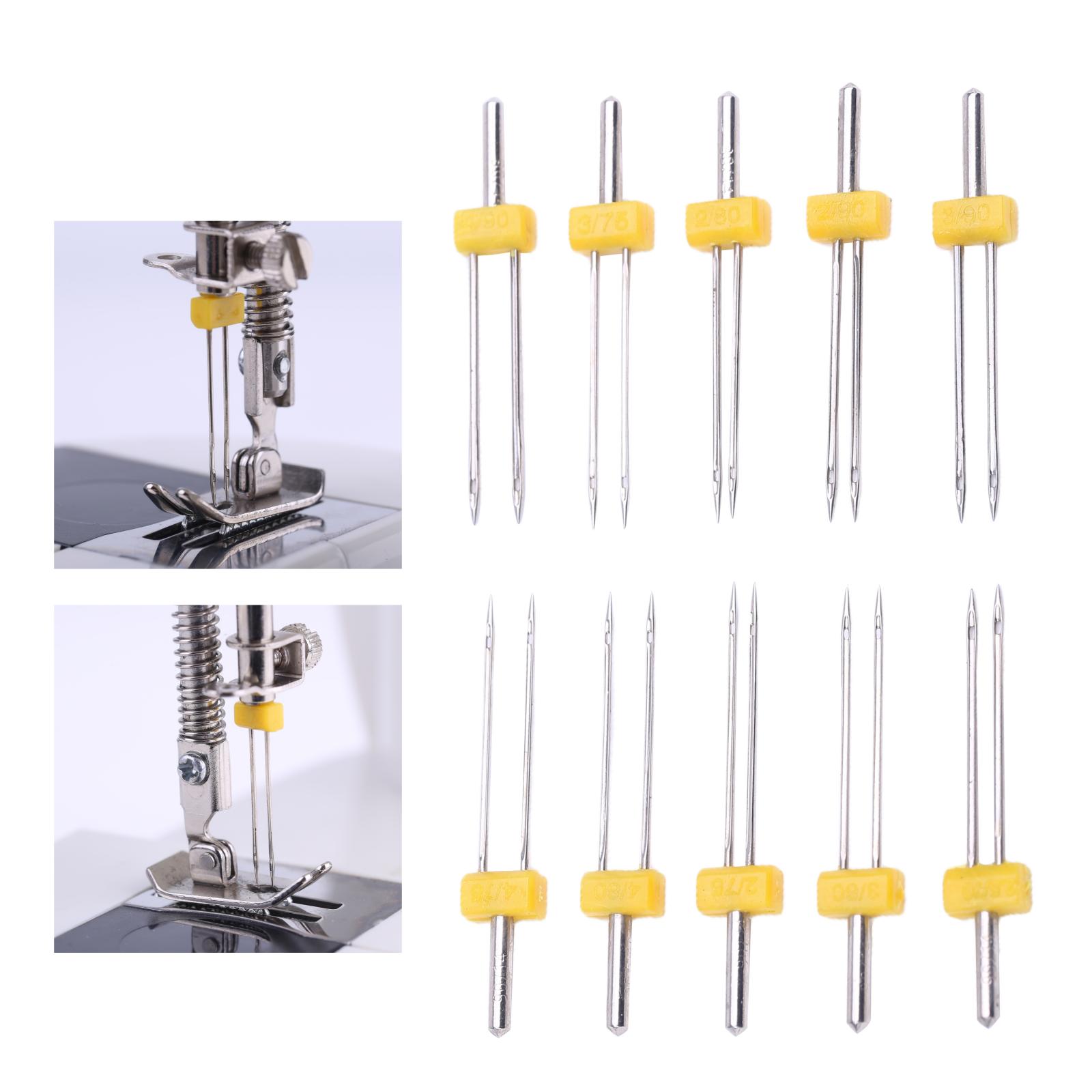 10 Pcs Twin Needles Double Twi - Twin Needle Stretch ulasan dan harga