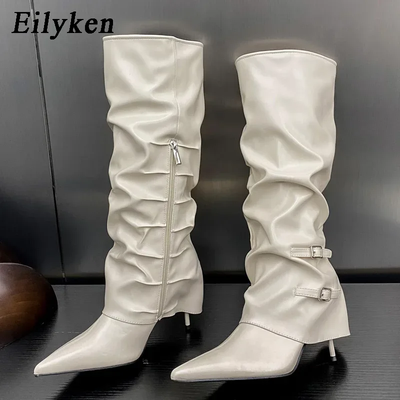Eilyken Fashion Pleated Buckle - Sewing Zipper ulasan dan harga