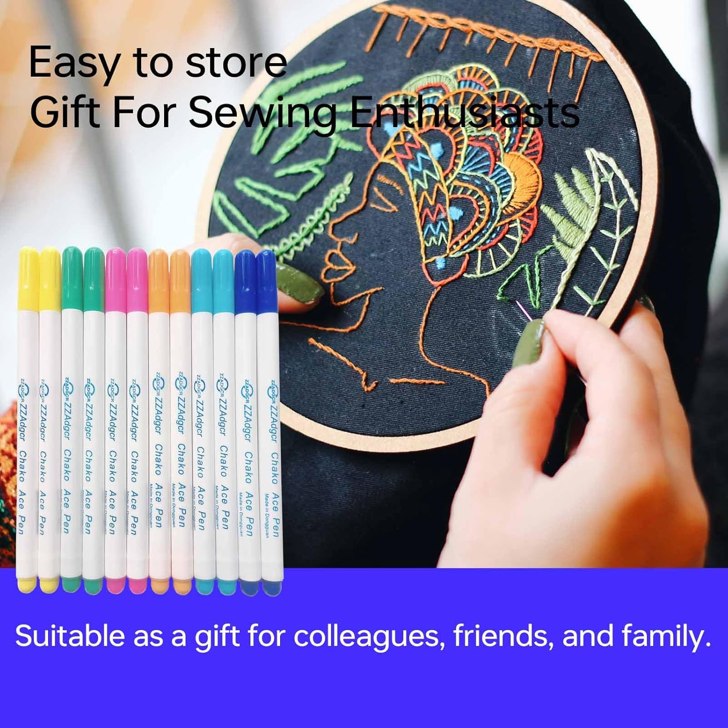 4 Fabric Marking Pens, Water-S - Fabric Marking Pen ulasan dan harga