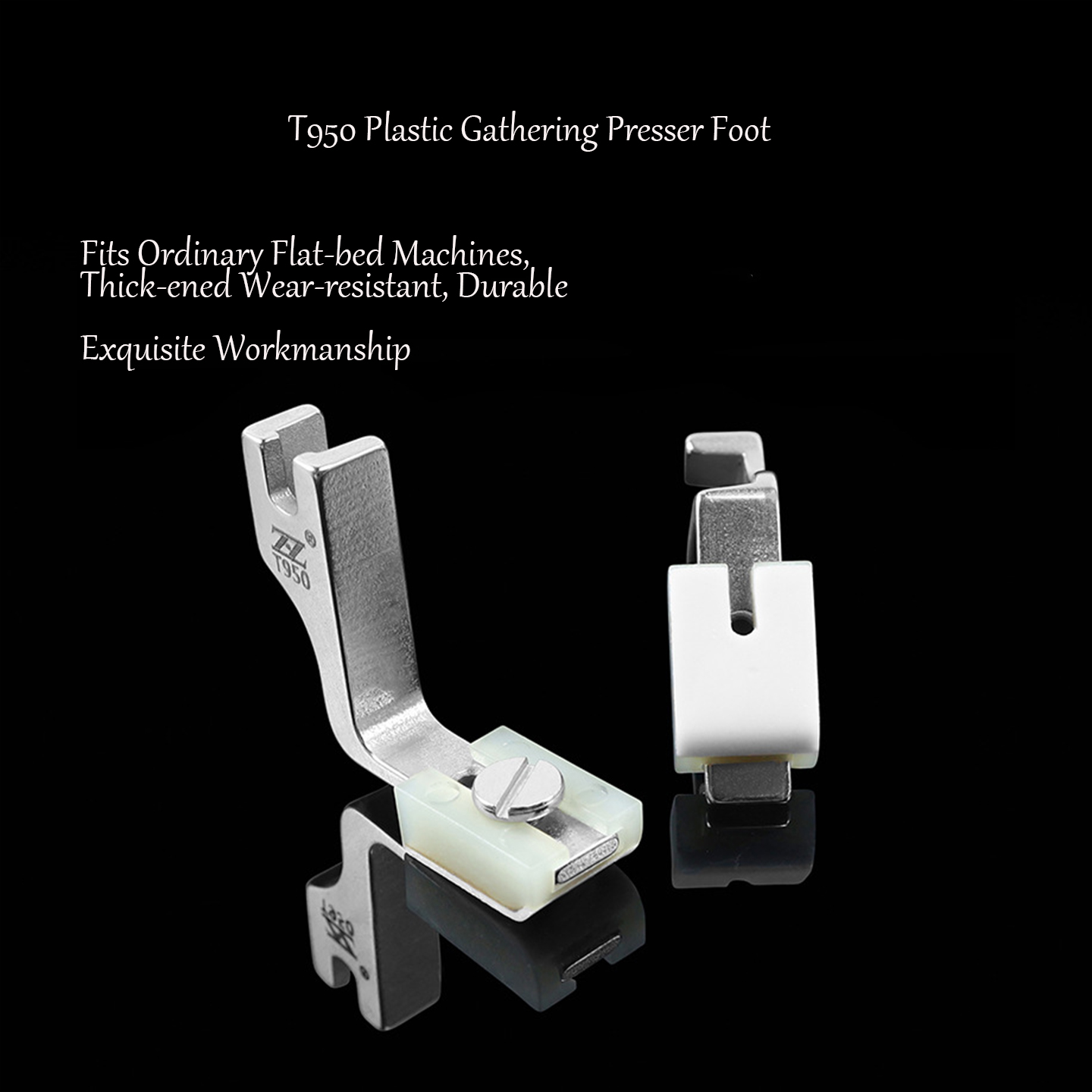 T950 Teflon Plastic Gathering  - Textile Sewing Machines ulasan dan harga