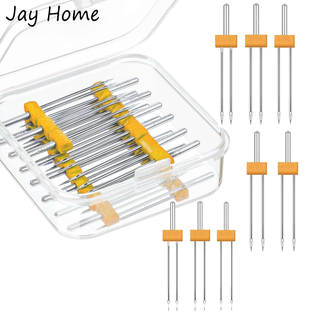 4-10PCS Sewing Machine Twin Ne - Twin Needle Stretch ulasan dan harga