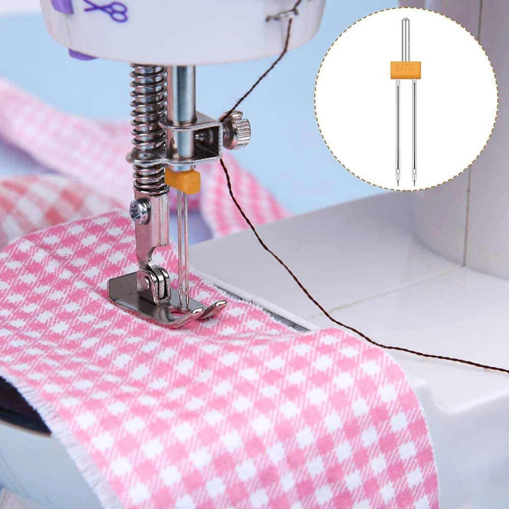 4-10PCS Sewing Machine Twin Ne - Twin Needle Stretch ulasan dan harga