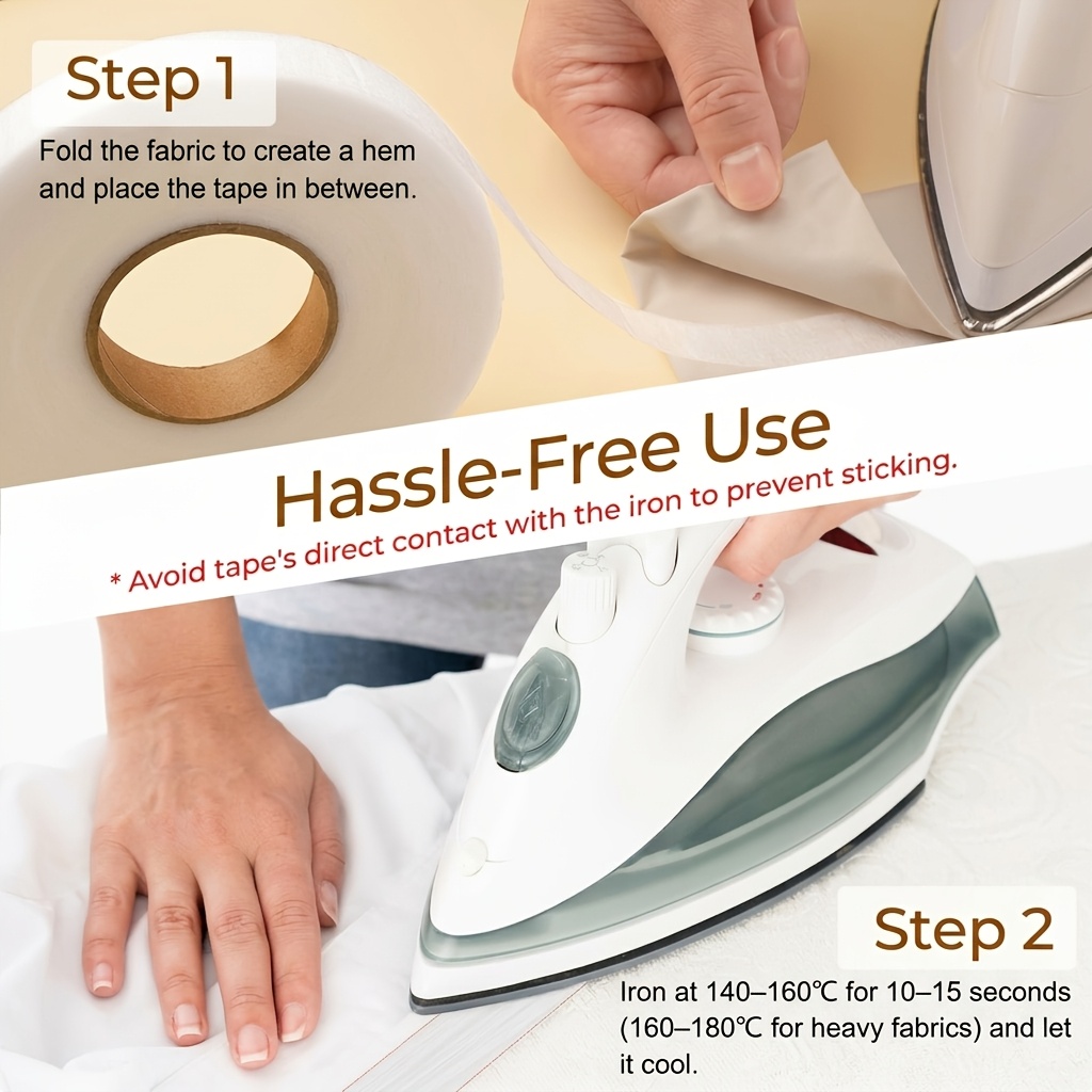 2Rolls Iron on Hemming Tape No - Hem Tape Fusible ulasan dan harga