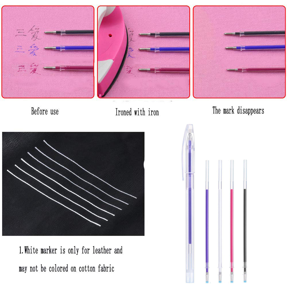 100Pcs Heat Erasable Pens Refi - Fabric Marking Pen ulasan dan harga