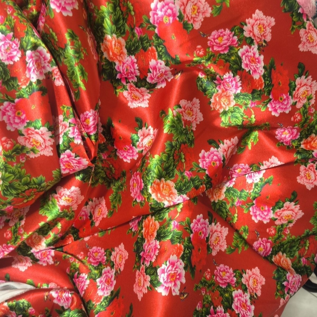 Satin Fabric Cloth without Ove - Sewing By ulasan dan harga