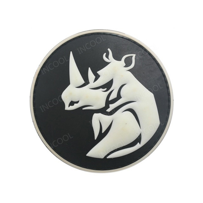 Rhino Head PVC Patch Tactical  - Velcro Sew On ulasan dan harga